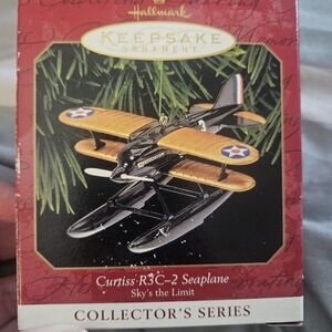 Hallmark Keepsake Ornament - Curtiss R3C-2 Seaplane - Sky's The Limit